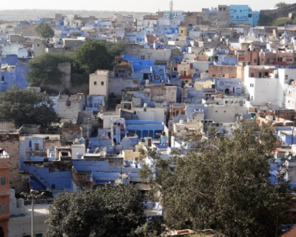 Rajastahn Jodhpur quartier de maisons bleues à Jodhpur