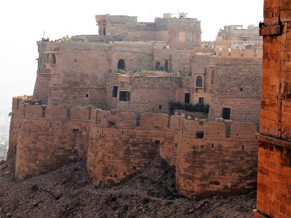 Inde Jaisalmer bastion habité