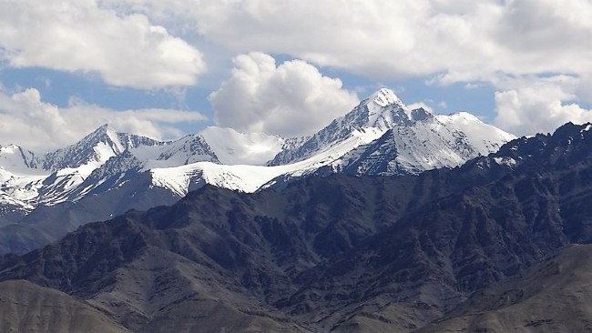 Ladakh haute montagne enneigée